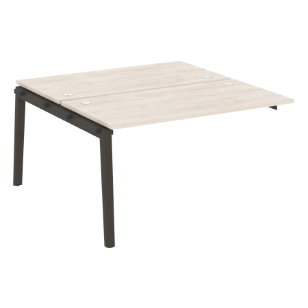 Наборный элемент рабочей станции на деревянных опорах Onix Wood OW.2.NRS-3.7 1380x1475x750 (Денвер Светлый/Дуб Темный)