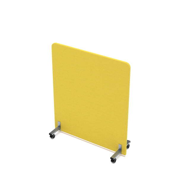 Акустическая мобильная перегородка SOFTOffice 011.МП.1012 1000x377x1200 (Lemon)