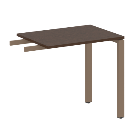 Приставной элемент БП.ПР-2 800x600x750 (Венге Цаво/Мокко металл)