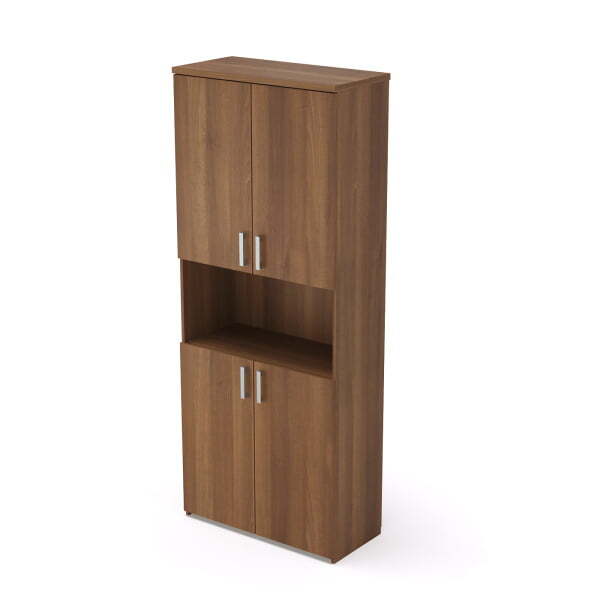 2Ш.005.4 Шкаф для документов высокий 790x370x1960 (Шамони темный)