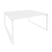 Рабочая станция на О-образном м/к Onix O.MO-D.RS-2.4.7 1580x1475x750 (Тиквуд Темный/Белый Металл)