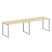 Рабочая станция Metal System Style БО.СМ-2.3 2800x720x750 (Дуб Наварра/Серый металл)
