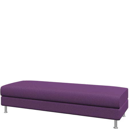 Диван Домино. Банкетка 3-местная. (Банкетка 3-местная sweet_rose_violet)