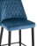Стул барный Диего велюр пыльно-синий (Стул барный Диего синий)