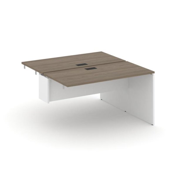 Стол-приставка к опорным элементам SN-D.DPRS-004 (1580х1232х750) (Вяз Благородный/Белый)