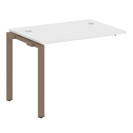 Проходной наборный элемент рабочей станции Metal System Style БП.ПРС-СП-1.1 1000x720x750 (Белый/Мокко металл)