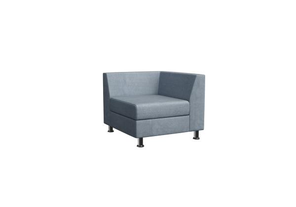 Секция с подлокотником одноместная левая PR.SP-1 (L) (Enzo 994)