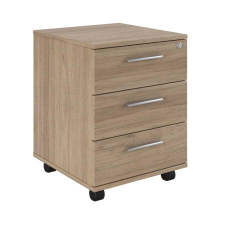 Тумба подкатная с 3 ящиками Asti AST339303 450x430x510 (Вяз)