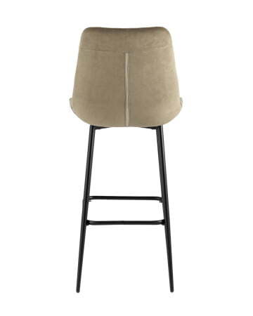 Стул барный Флекс велюр капучино (Стул барный Флекс капучино)