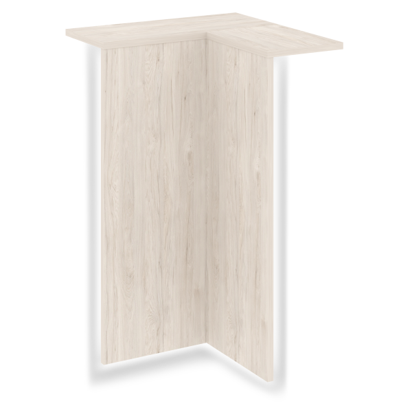 Колонна угловая внутренняя левая для с подсветкой О.R-F.MU.VNU.SL Onix О.R-KU.VNU.SL 759x759x1175 (Денвер Светлый)