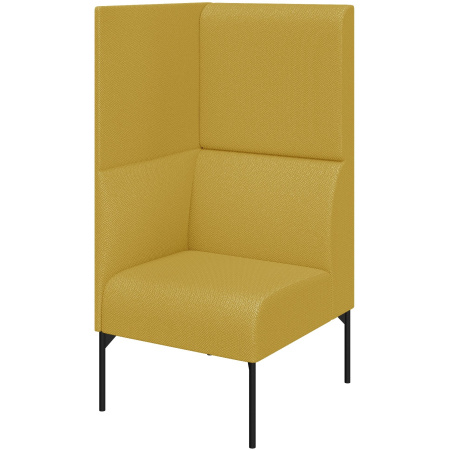 Диван Бридж. Модуль 1-местный правый высокий. (Модуль 1-местный правый высокий sweet_yellow)