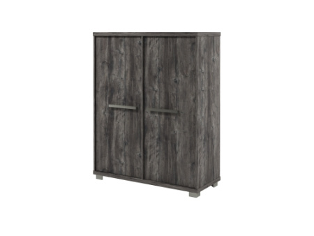 Шкаф двухсекционный Vestar Z-32-12 1232x500x1538 (Сосна Пасадена/Бетон Чикаго)