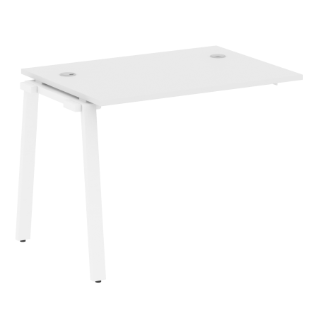 Проходной наборный элемент рабочей станции Metal System Style БА.ПРС-СП-1.1 1000x720x750 (Белый/Белый металл)