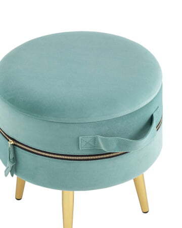 Пуф Тильда велюр мятный (Пуф Тильда мятный)