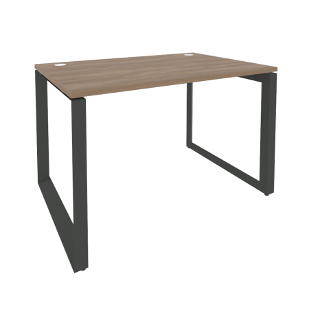 Стол рабочий на О-образном м/к Onix O.MO-SP-2.8 1180x800x750 (Дуб Аризона/Черный металл)