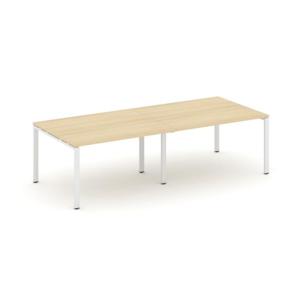 Стол переговорный SN-6P.SPRG-044.3 (3160х1180х750) (Акация Лорка/Металл Белый)