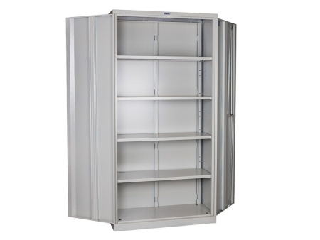 Офисный шкаф ПРАКТИК M-18 (Серый)