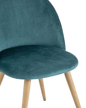 Стул Лион велюр с ромбами аквамарин (Стул Лион аквамарин)