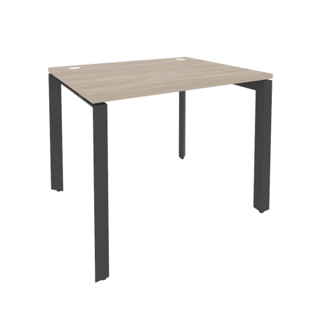 Стол рабочий на П-образном м/к Onix O.MP-SP-1.8 980x800x750 (Дуб Аттик/Черный металл)