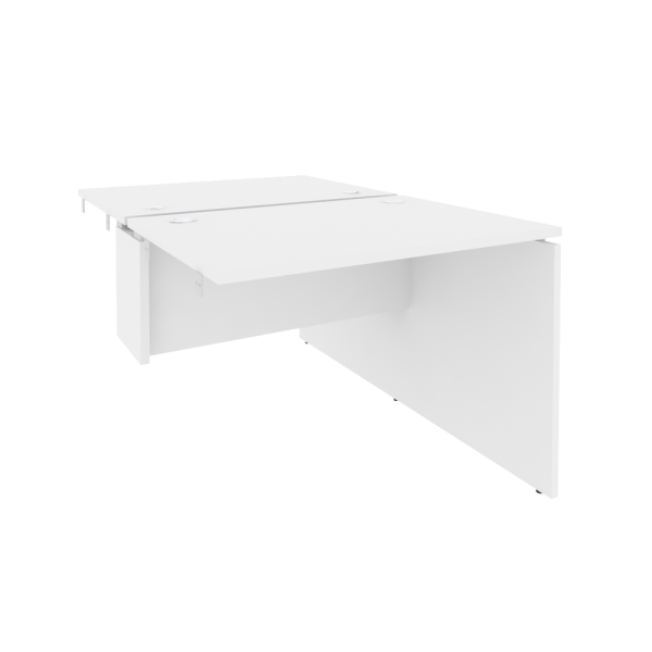 Стол-приставка двойной к опорным элементам Onix O.D.SPR-1.7 980x1475x750 (Белый Бриллиант)