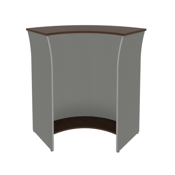 Стойка угловая Riva А.РС-5 950x950x1150 (Венге-Металлик)