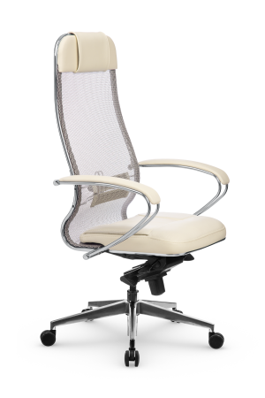 Кресло для руководителя Метта Samurai SL-1.041 MPES (Темно-бежевый | Светло-бежевый)