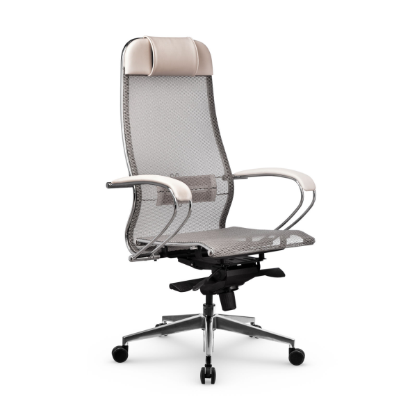Кресло для руководителя Метта Samurai S-1.041 MPES (Темно-бежевый | Светло-бежевый)
