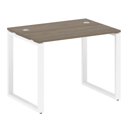 Стол письменный Metal System Style БО.СП-1 1000x720x750 (Вяз/Белый металл)