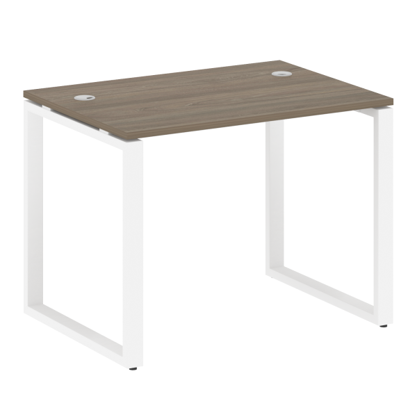 Стол письменный Metal System Style БО.СП-1 1000x720x750 (Вяз/Белый металл)