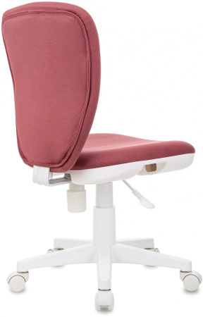 Кресло детское KD-W10 розовый 26-31 крестов. пластик пластик белый (Розовый)