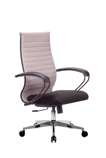 Кресло для руководителя Метта МЕТТА-19(MPRU)/подл.130/осн.004 (Светло-серый)