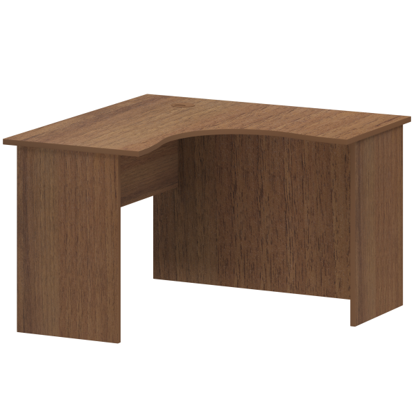 Стол компактный правый Арго А-203.60.ПР 1200x1200x760 (Орех)