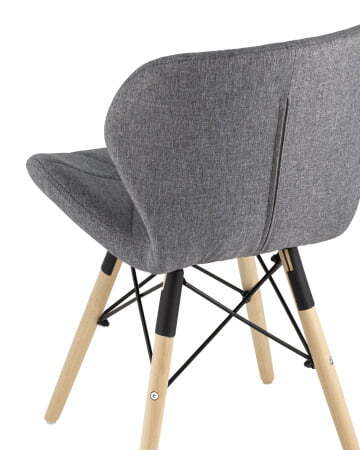 Стул Бон рогожка темно-серый (Стул Бон темно-серый)