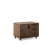 EXE Тумба 3 ящика, 1 дверь (Орех/Черный)