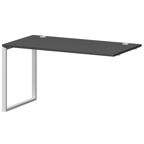 Модуль линейный на металлокаркасе Смарт СМС25-О-12К.73Э.Пр25 1200x730x750 (Графит/Белый)