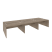 Рабочая станция Onix O.D.RS-6.3.7 4140x1475x750 (Тиквуд Светлый)
