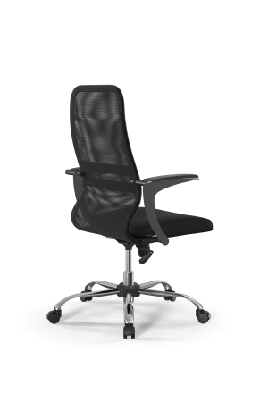 Кресло для руководителя Метта Sit 8 B2-8U - X1+UMF(X1) /Uh00/Wh00/U1mL-b(M09.B21.G20.W01) (Черный)