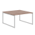 Стол двойной Xten-Q XQWST 1414 1400x1406x750 (Легно темный)