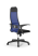 Кресло для руководителя Метта Sit 10 B1-111U - X2+UMF(X1) /Ub00/Wh00/U0mL-b(M09.B02.G15.W01) (Синий | Черный)