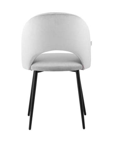 Стул Меган велюр светло-серый (Стул Меган светло-серый)