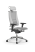 Кресло для руководителя Метта Y 3DE B2-14D - YM93+Infinity /Kc09/Nc09/D04P/H2cL-3D(M26.B32.G25.W03) (Светло-серый | Белый)