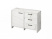 Тумба для документов для документов Festus FB-12-01.G 1222x460x806 (Хромикс Белый/Камень Пьетра Гриджиа черный)
