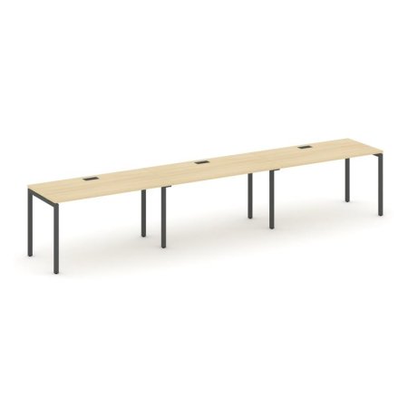 Рабочая станция 1 сторонняя SN-4P.ORS-044 (4740х700х750) (Акация Лорка/Металл Антрацит)