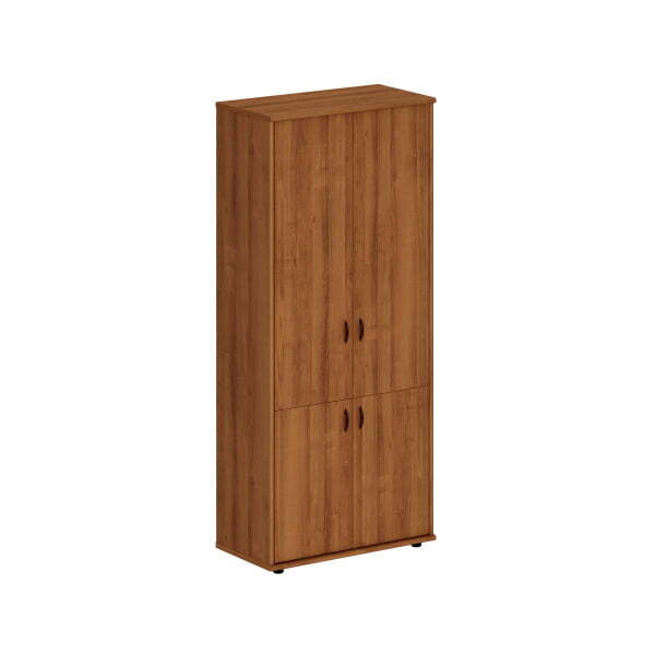 Шкаф закрытый высокий Престиж Исп.47 890x460x2030 (Темный орех)