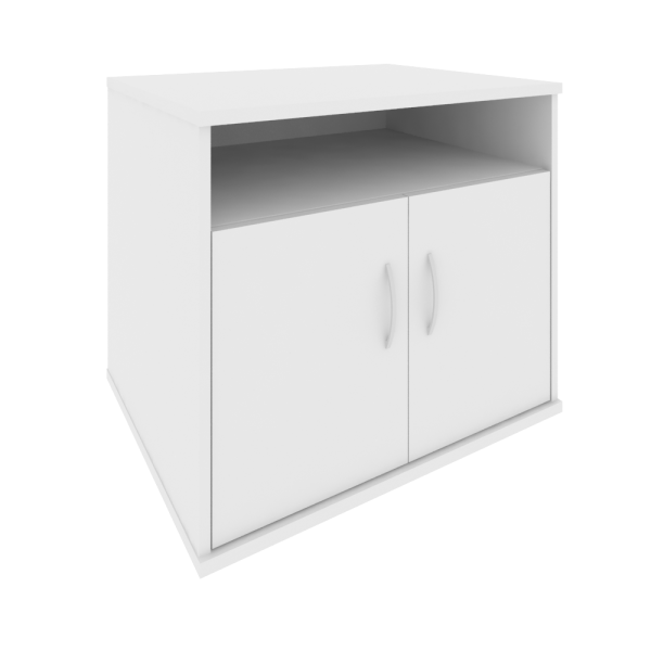 Тумба для оргтехники Riva А.ТМ-1-S 770x600x685 (Белый)