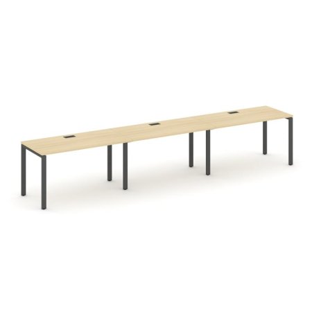 Рабочая станция 1 сторонняя SN-6P.ORS-041 (2940х700х750) (Акация Лорка/Металл Антрацит)
