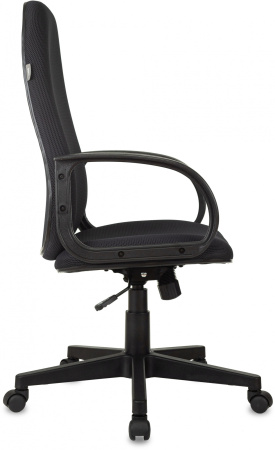 Кресло руководителя CH-808AXSN темно-серый TW-12 крестов. пластик (Темно-серый)