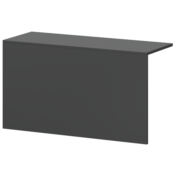 Накладка для стойки Ресепшн А-653 1010x380x560 (Графит)
