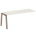 Проходной наборный элемент рабочей станции Metal System Style БА.ПРС-СП-1.5 1800x720x750 (Дуб Наварра/Серый металл)
