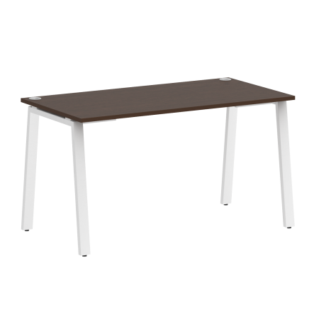 Стол письменный VR.SP-3-138.A 1380x720x750 (Венге Цаво/Белый Металл)